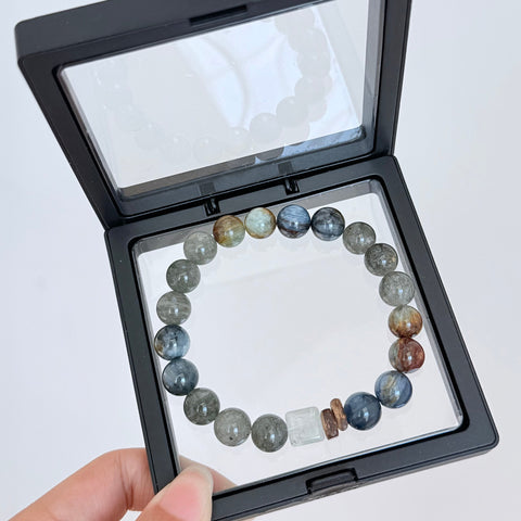 Kyanite & Labradorite Crystal Bracelet