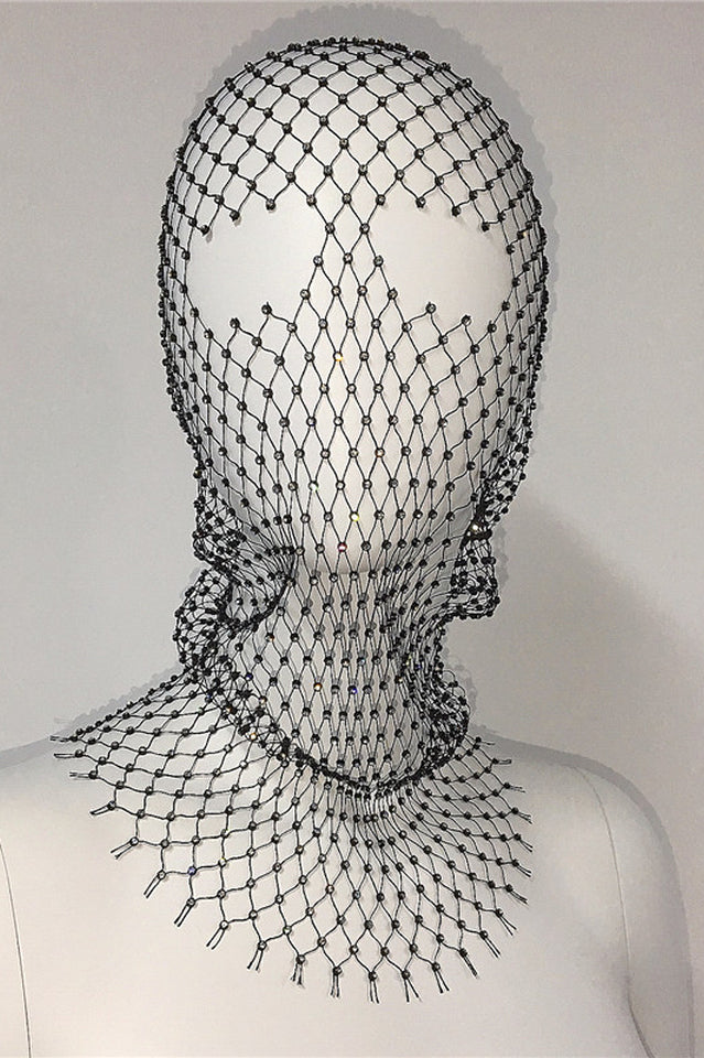 Crystal Unique Mesh Face Mask
