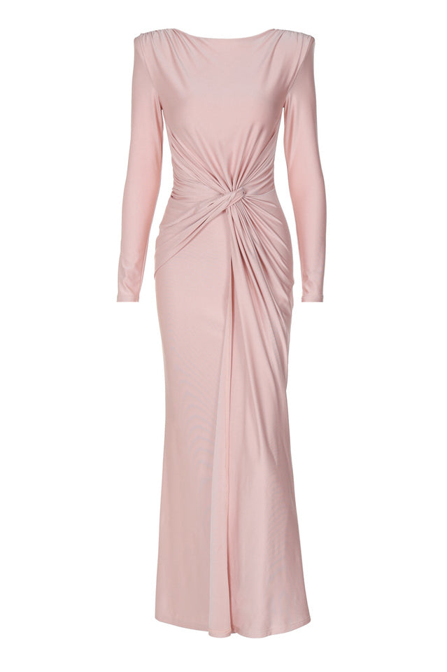 Amanda Twist Front Maxi Dress