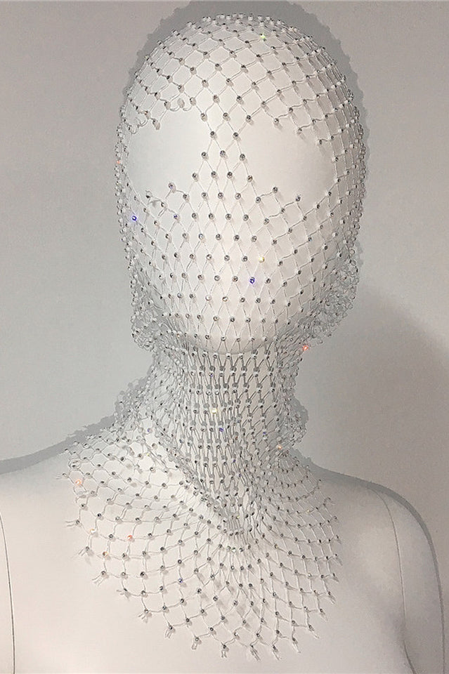 Crystal Unique Mesh Face Mask