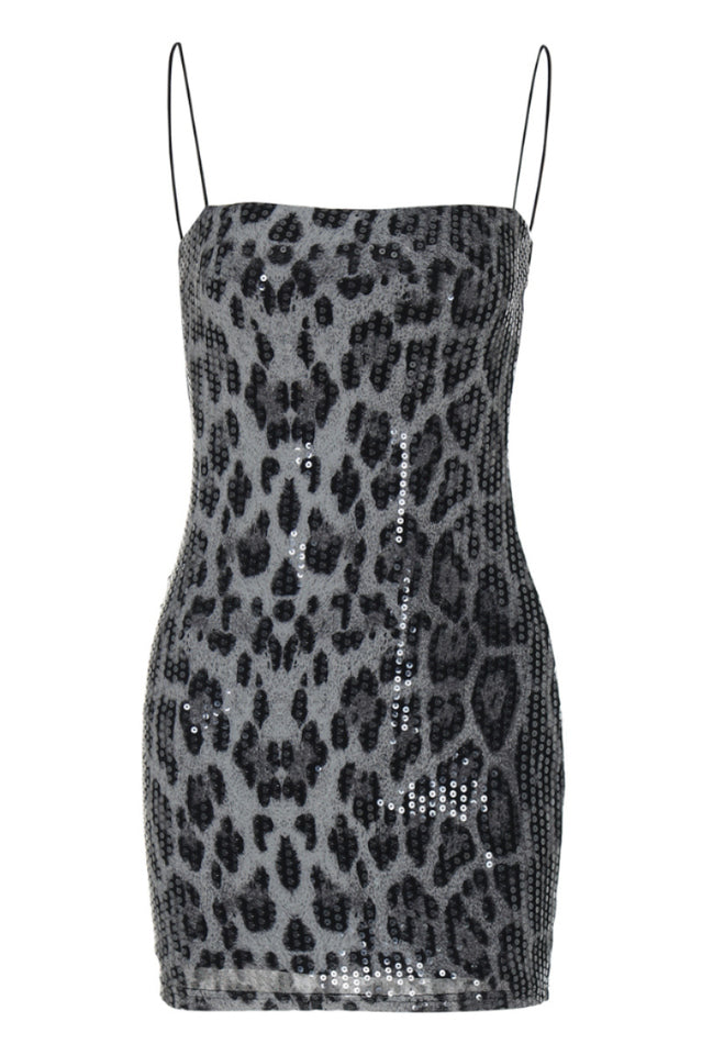 New In Town Leopard Print Mini Dress