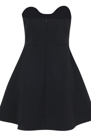 Holly Strapless Skirt with Bow Detail