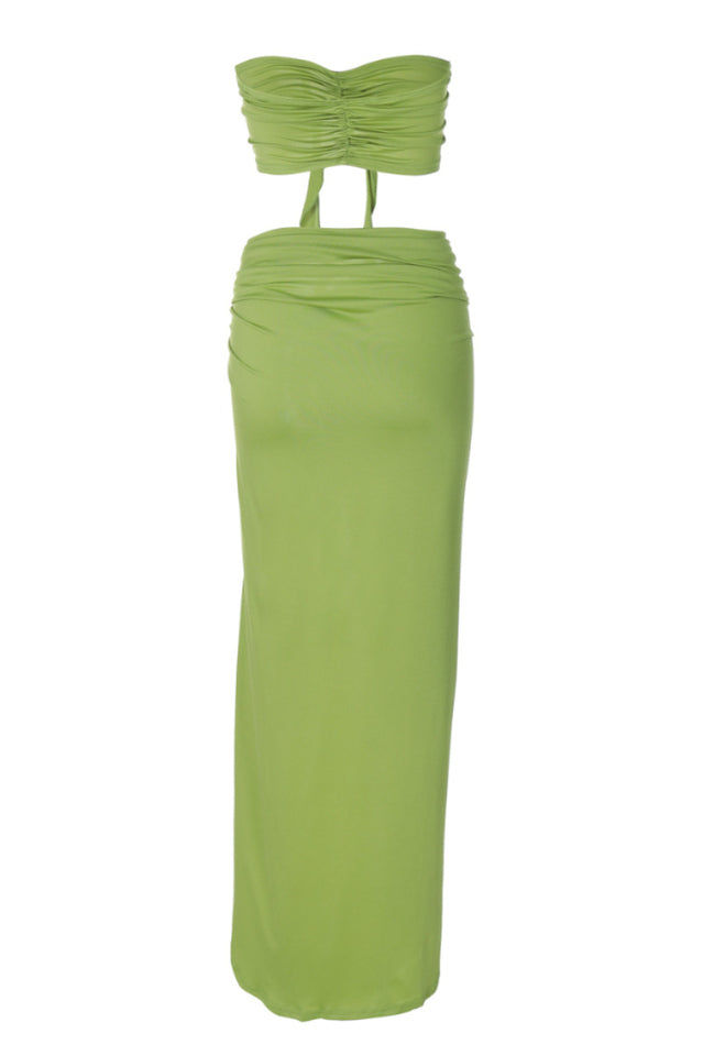 Arrietty Flower Draped Skirt Set