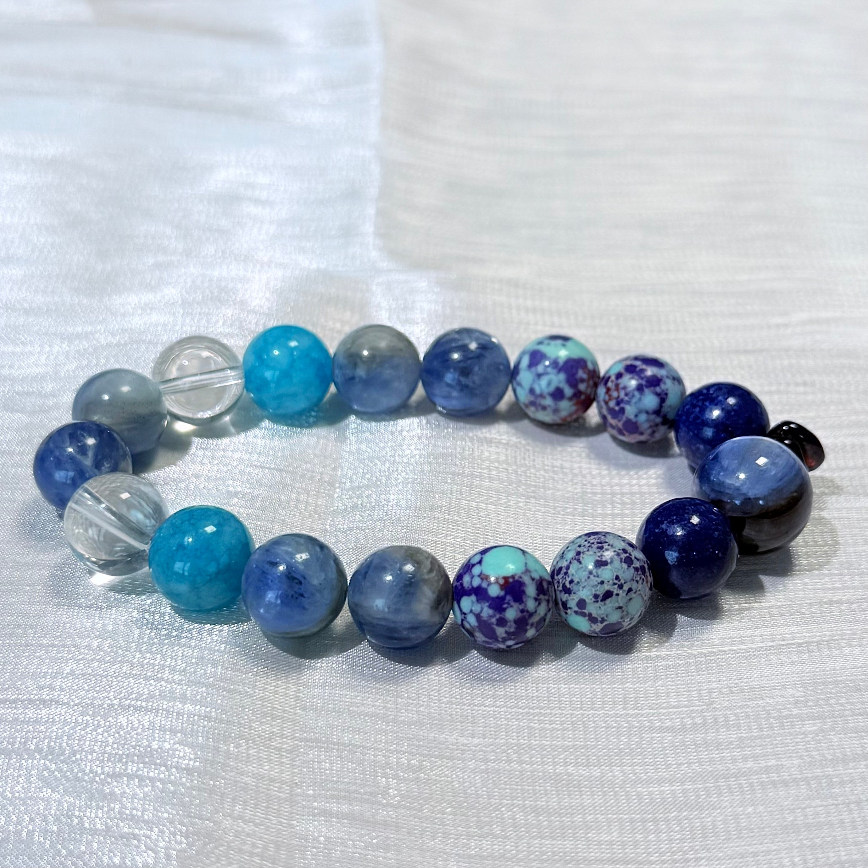 Ocean Blue Gemstone Bracelet