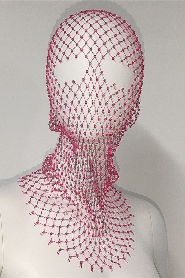 Crystal Unique Mesh Face Mask