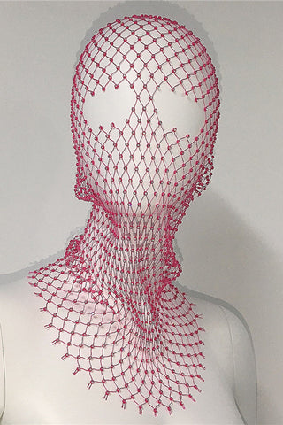 Crystal Unique Mesh Face Mask