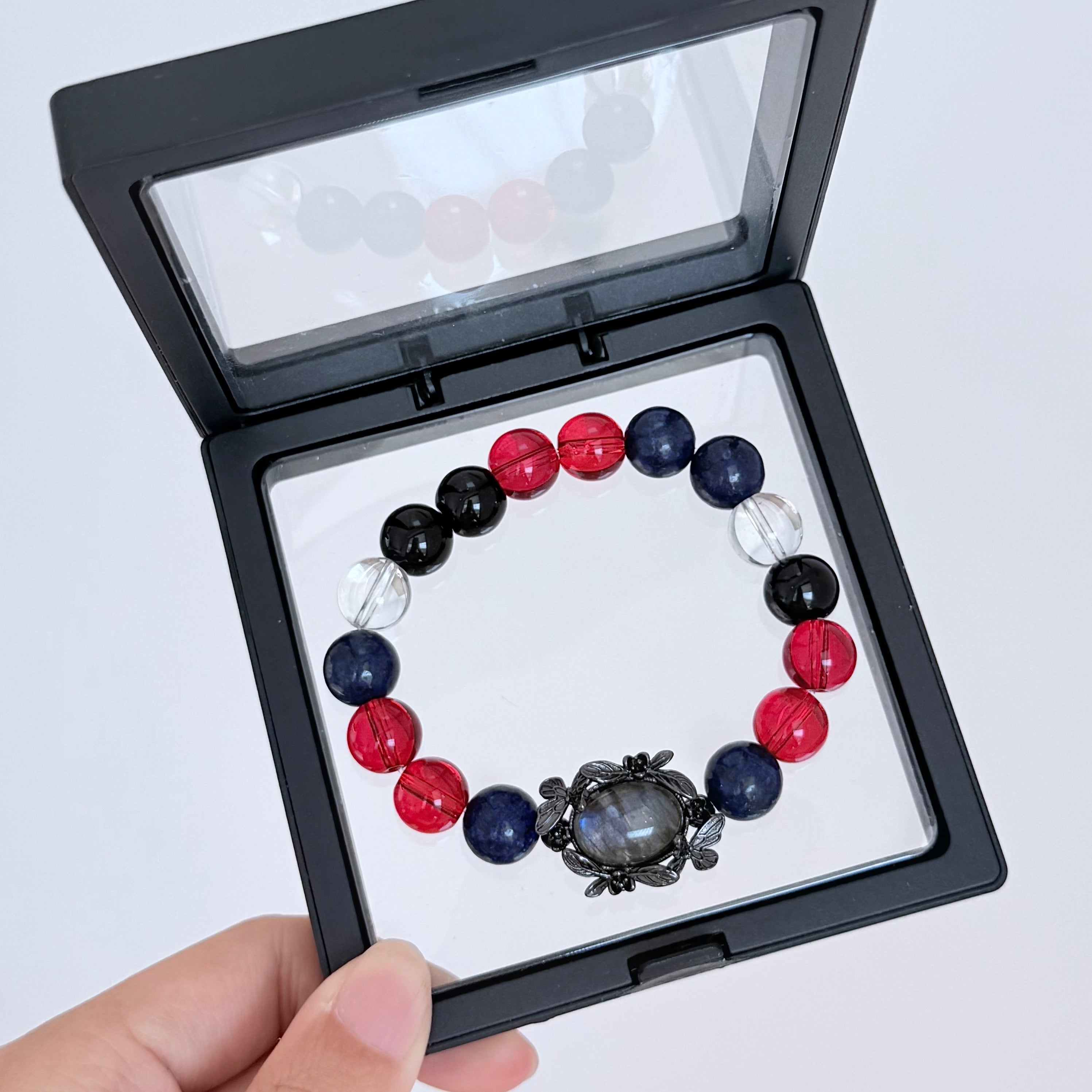 Labradorite Beetle Protection Bracelet