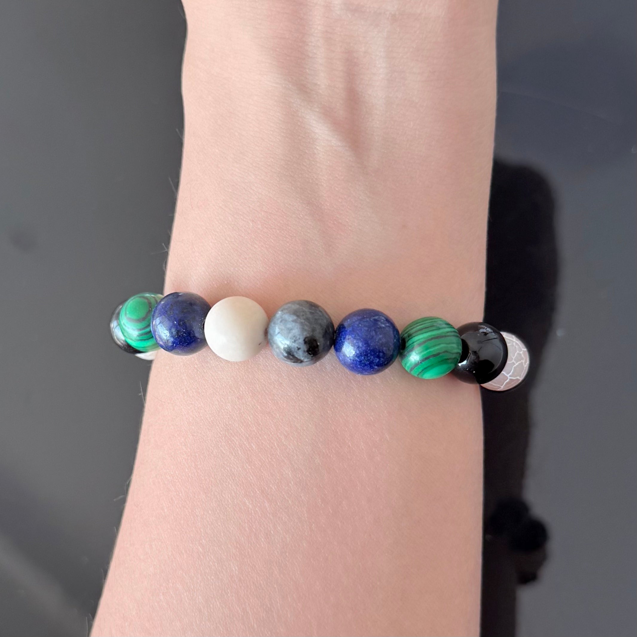 Multicolor Natural Gemstone Bracelet