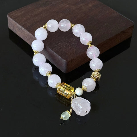 Rose Quartz Love Healing Bracelet