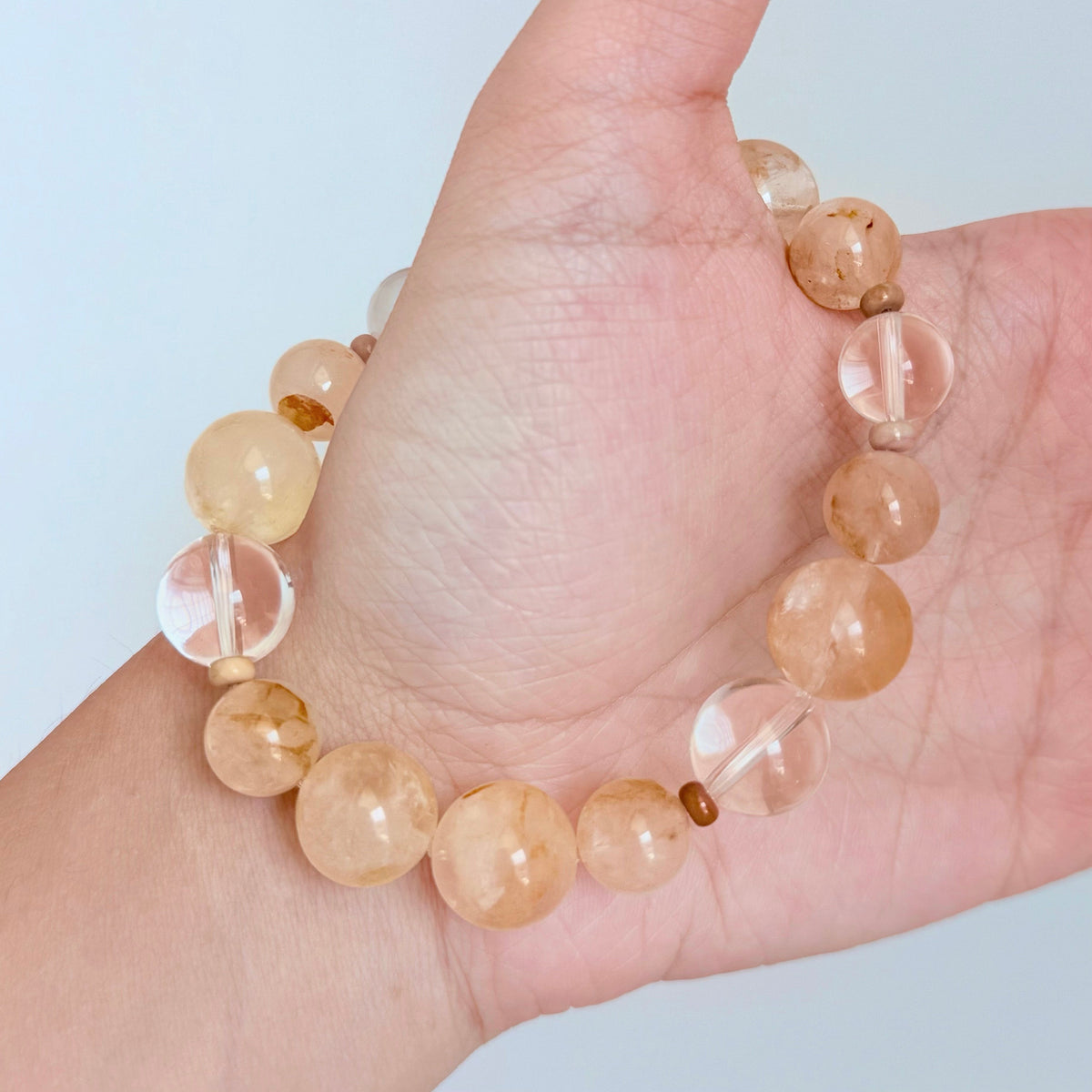 Golden Rutilated Quartz Bracelet