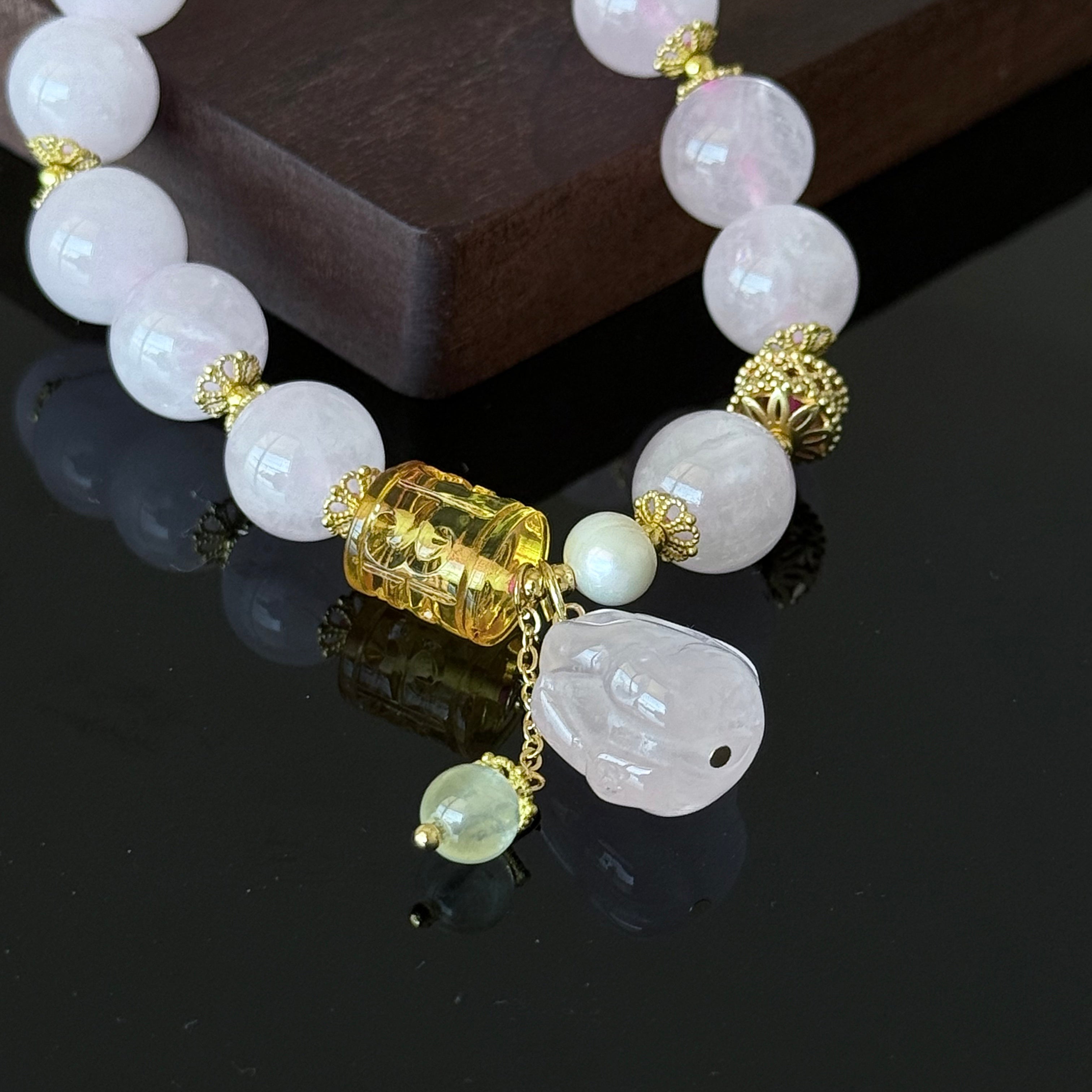 Rose Quartz Love Healing Bracelet