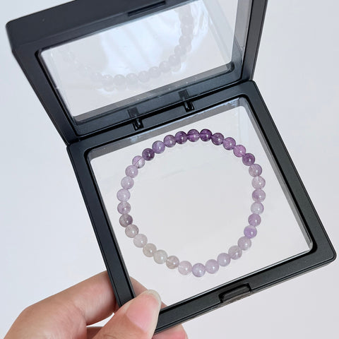 Natural Gradient Amethyst Bracelet
