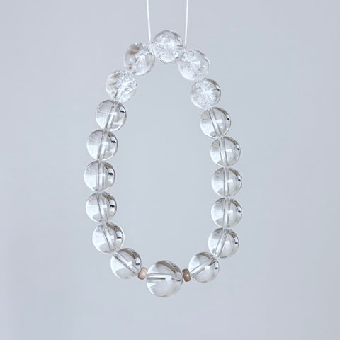 Clear Quartz Crystal Bracelet