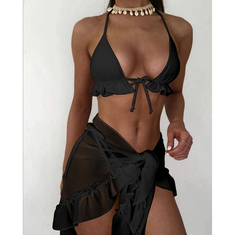 Irma Halter Ruffled Bikini