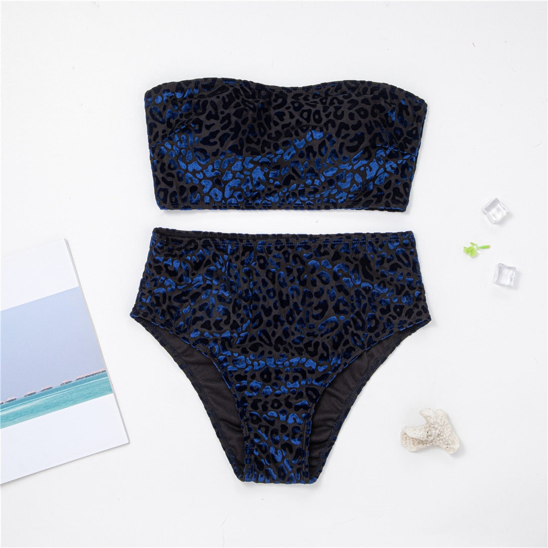 Tammy Plus Size Leopard Bikini