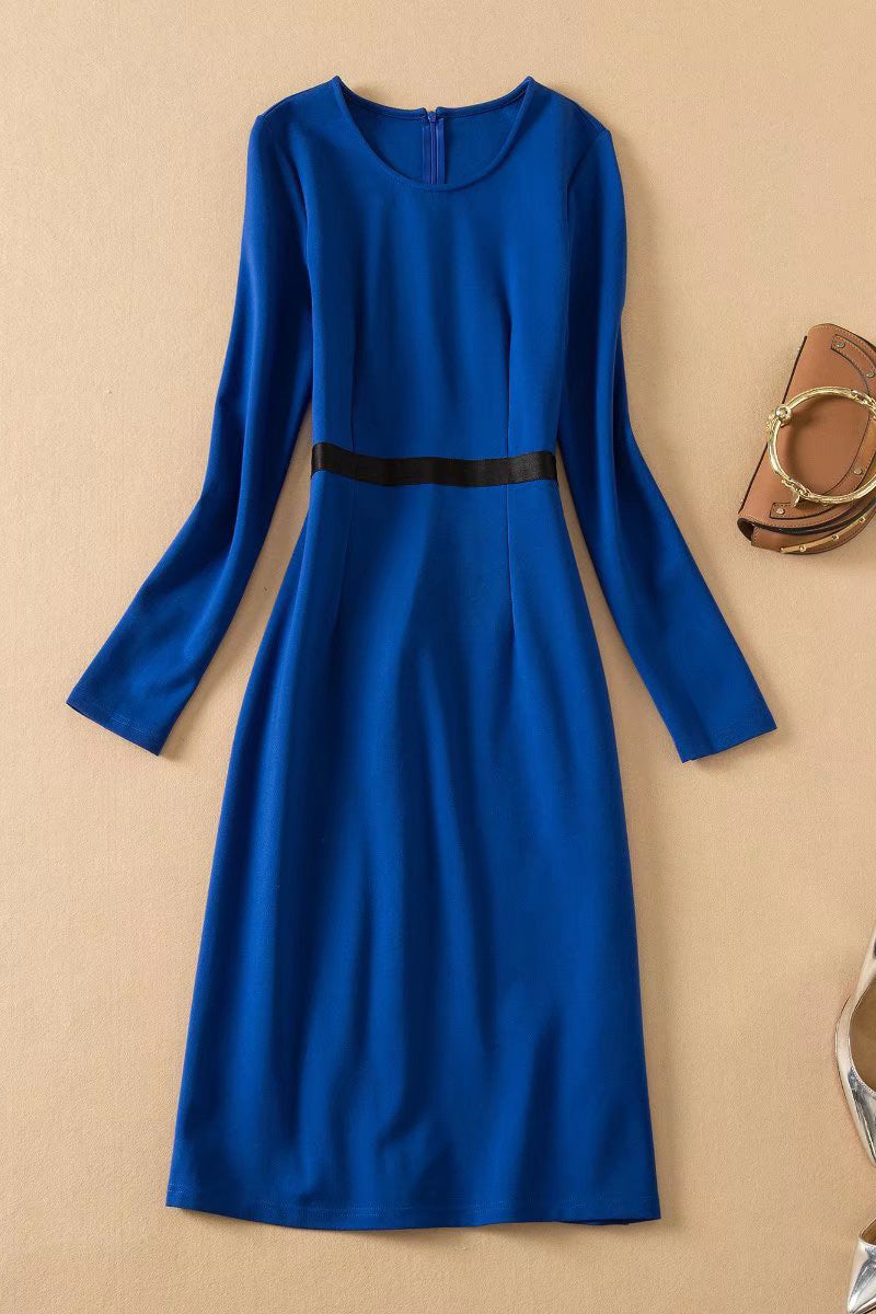 Kate Middleton Inspired Dark Royal Blue Dress