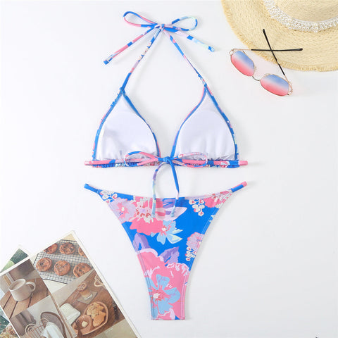 Rebecca Flowers Floral Brazilian Bikini