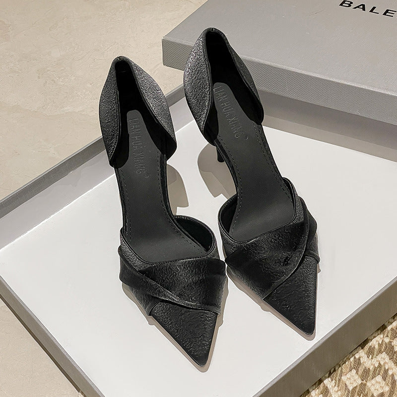 Women's Joker Stiletto Summer Solid Color Heels