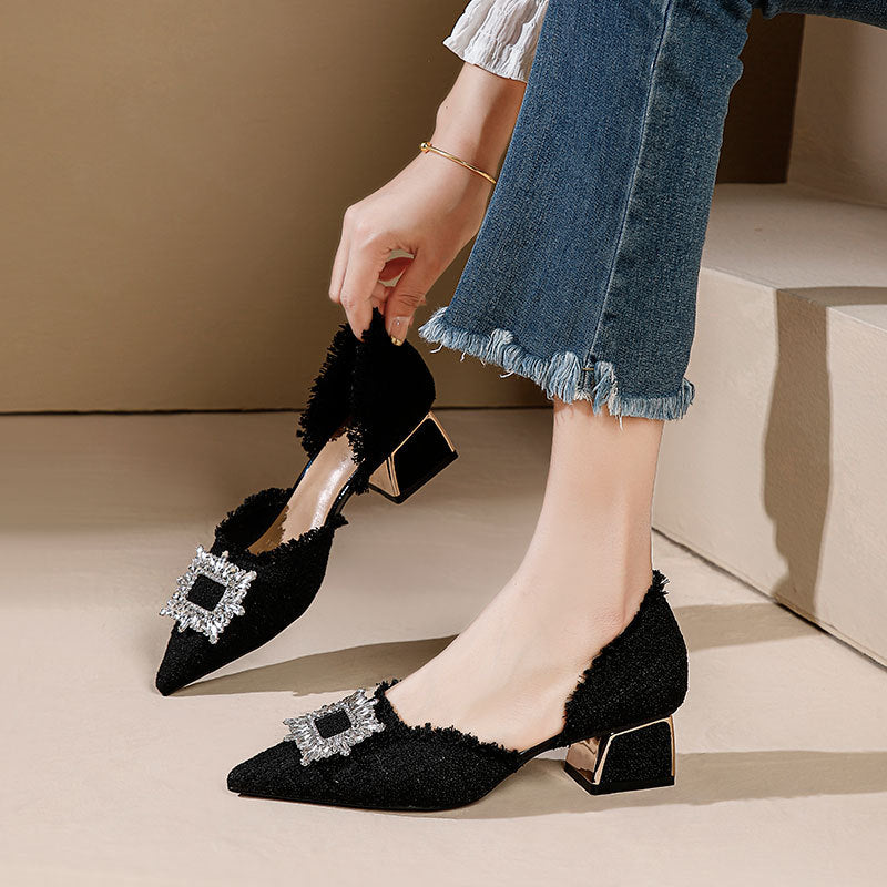 Women's Summer Lady Style Hollow Pumps Heels