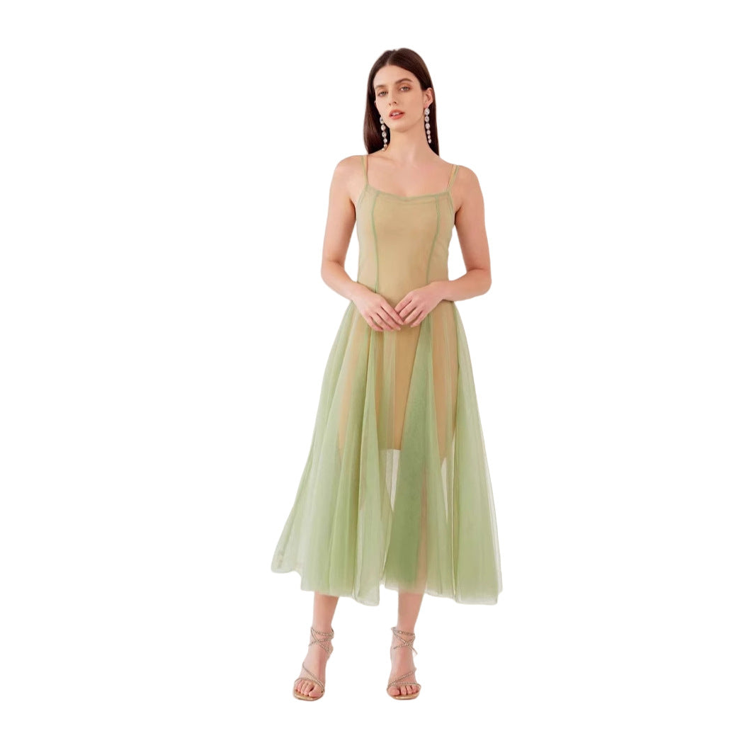 Swing Skirt Holiday Party Dress