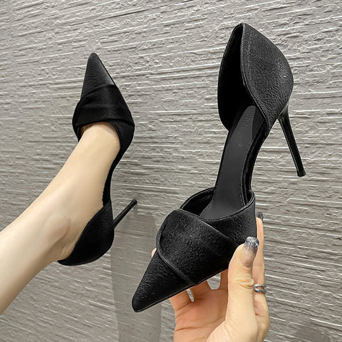 Women's Joker Stiletto Summer Solid Color Heels