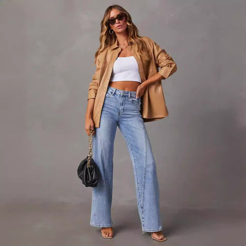 Vintage Slim Flare Jeans