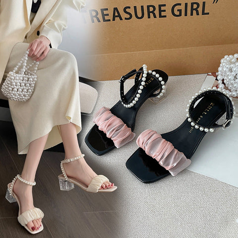 Women's Exquisite Plus Size Summer Outer Wear Fairy Heels