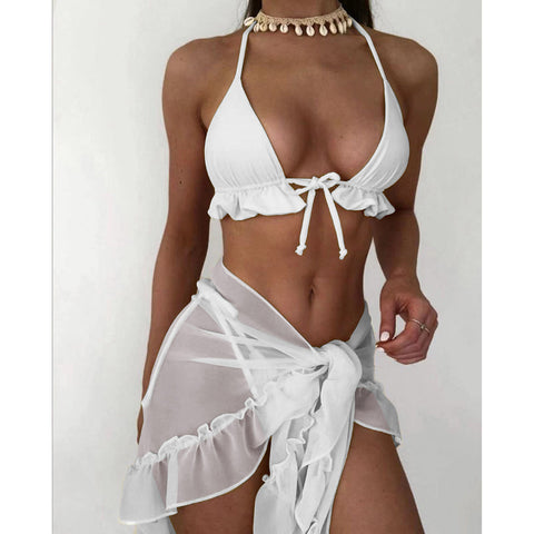 Irma Halter Ruffled Bikini