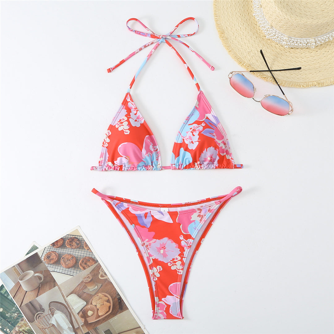 Rebecca Flowers Floral Brazilian Bikini