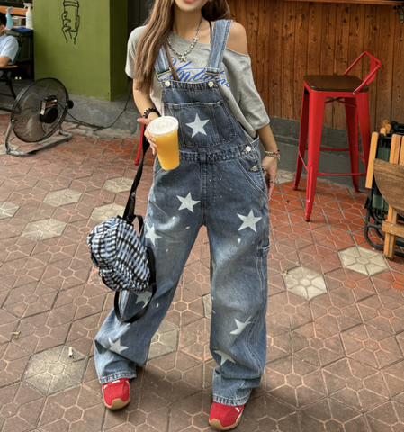 You're a Star Wide Leg Overalls