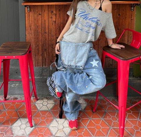 You're a Star Wide Leg Overalls