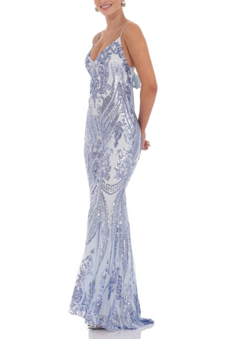 Kaira Sequin Mermaid Dress