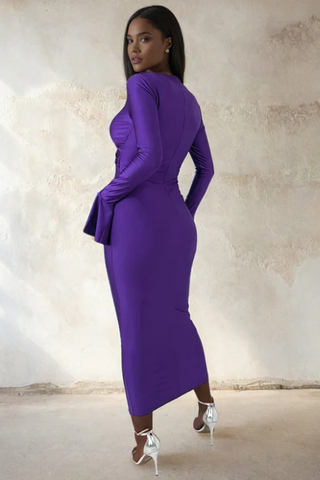 Monique Front Cut Out Maxi Dress