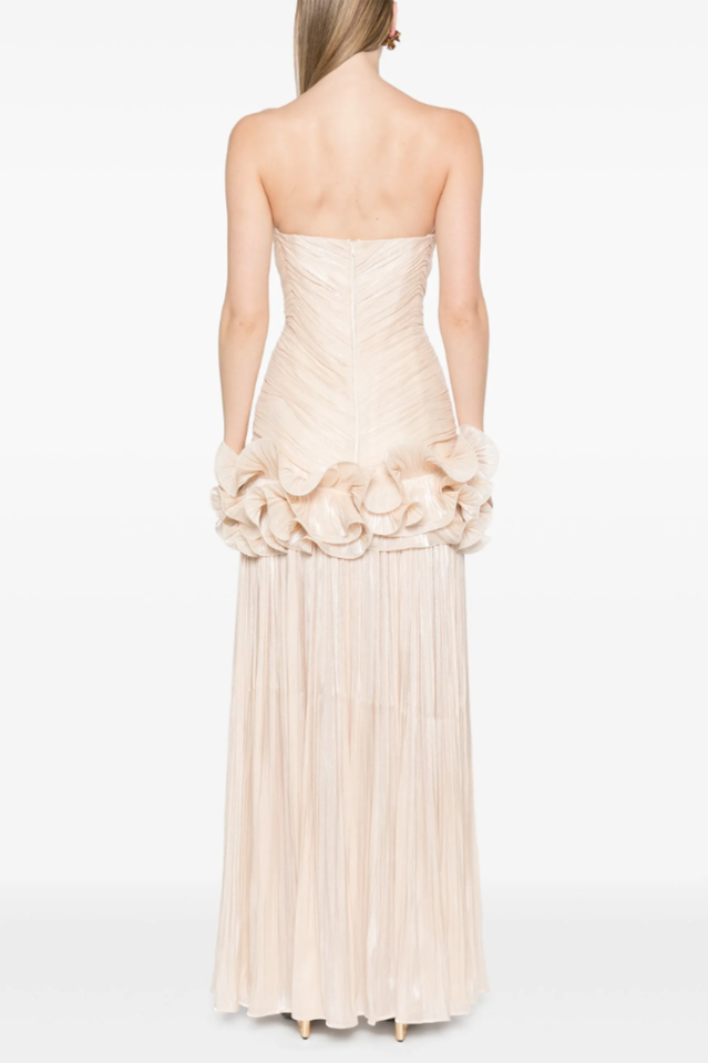 Ana Radu Ruffle-Detail Dress