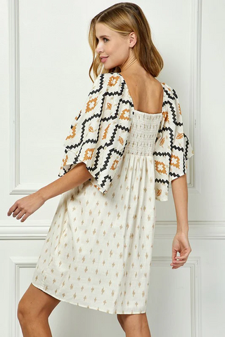 Calhoun Print Dress