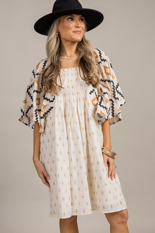 Calhoun Print Dress