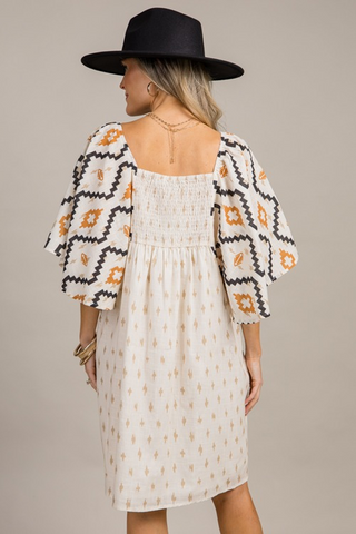 Calhoun Print Dress