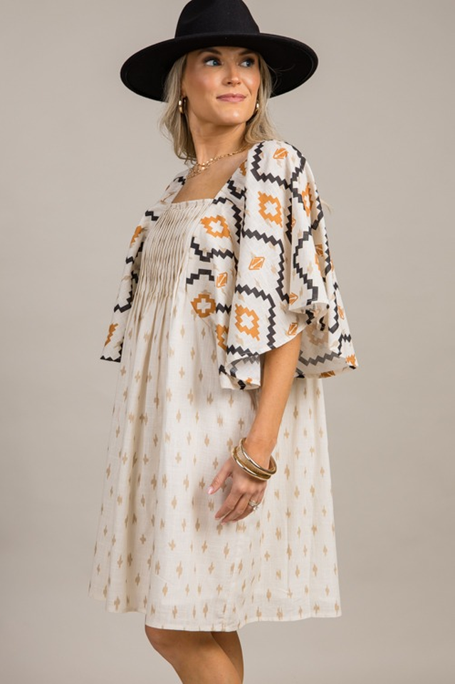 Calhoun Print Dress