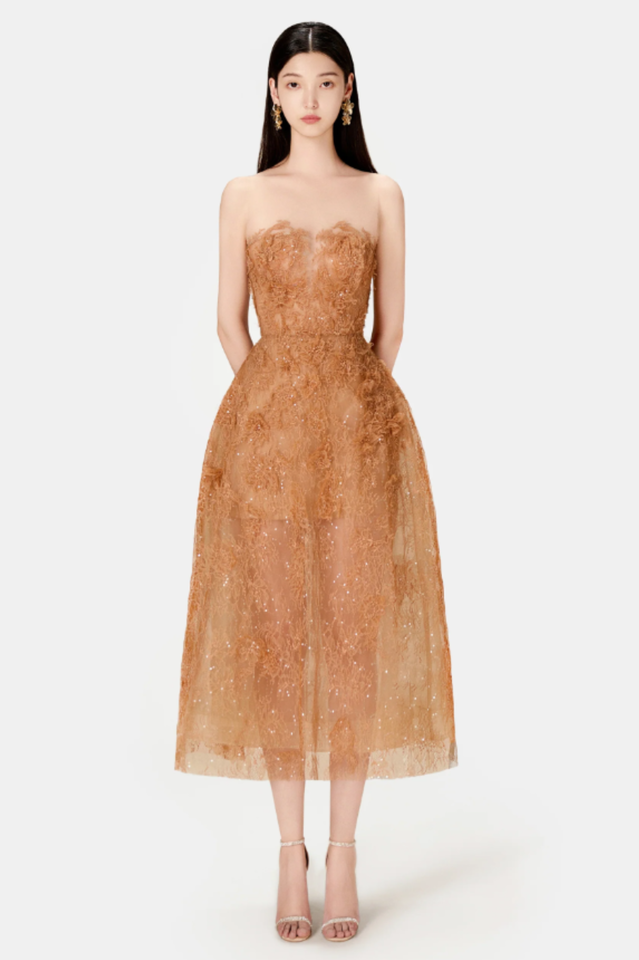 Beaded Lace Dress