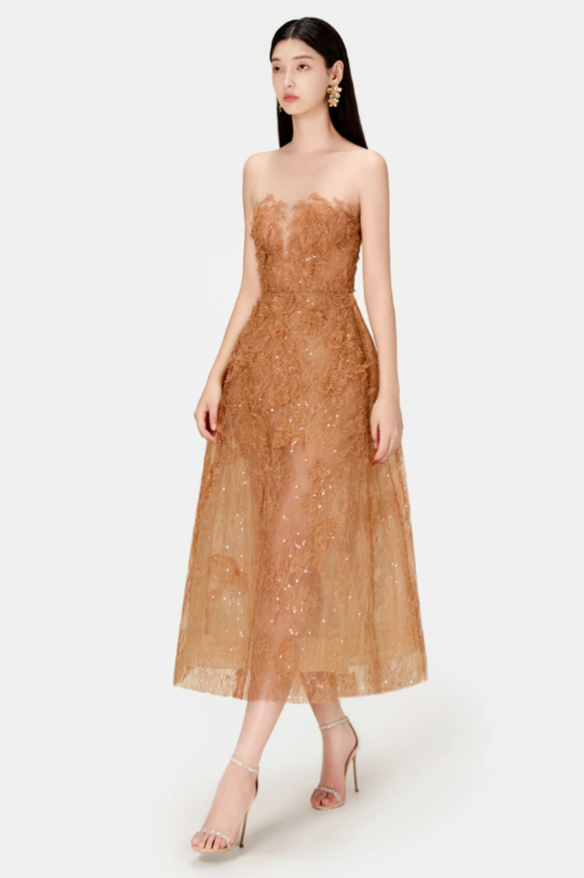 Beaded Lace Dress