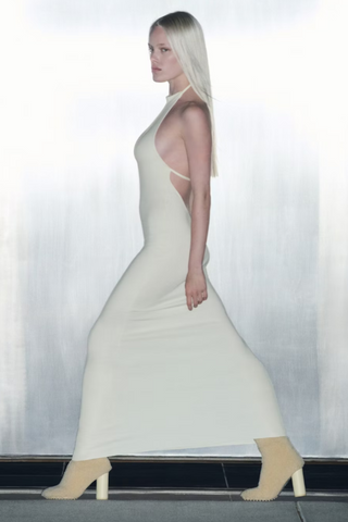 SKIMS Halter Long Dress