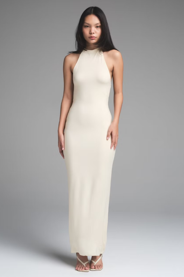 SKIMS Halter Long Dress