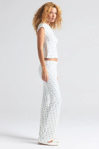 Soft Lounge Lace Pants Set