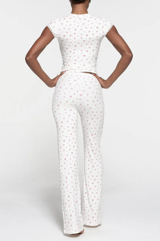Soft Lounge Lace Pants Set