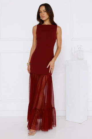 Chic Whispers Maxi Dress