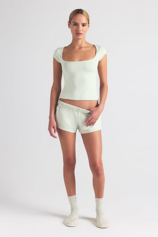 SKIMS Cotton Jersey Scoop Neck T-Shirt