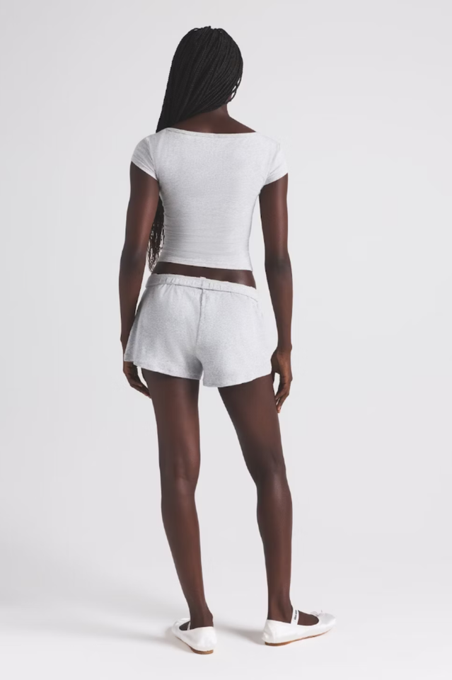 SKIMS Cotton Jersey Scoop Neck T-Shirt