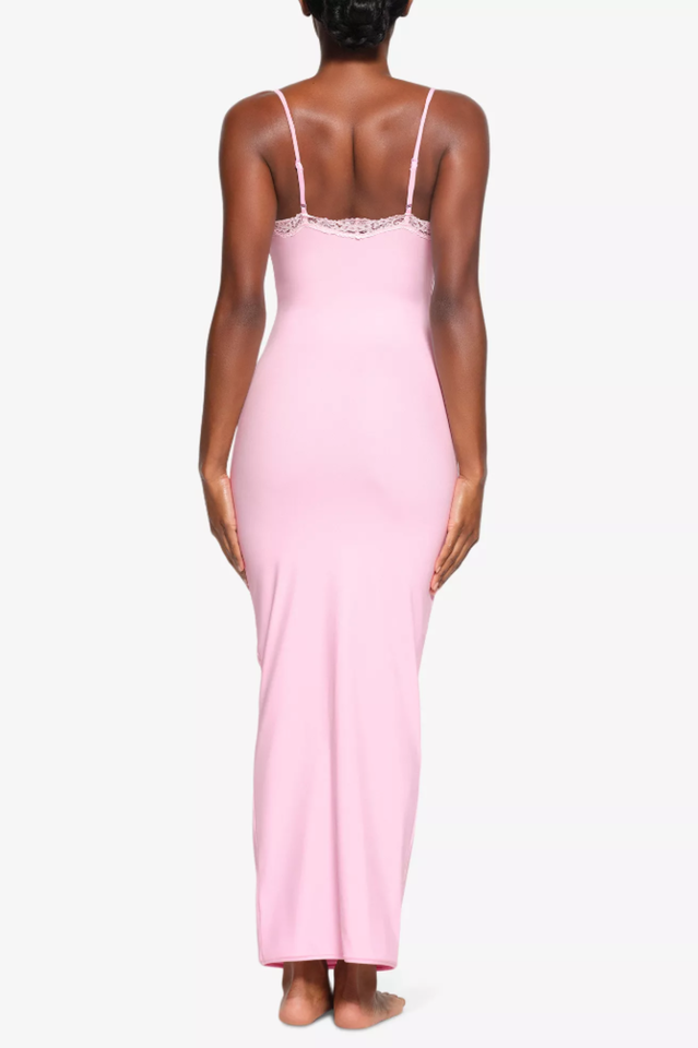 SKIMS Fits Everybody Lace Slip Dress