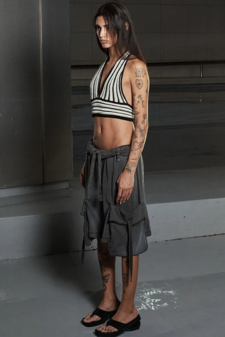 OPEN YY Rolled Waist Cargo Shorts