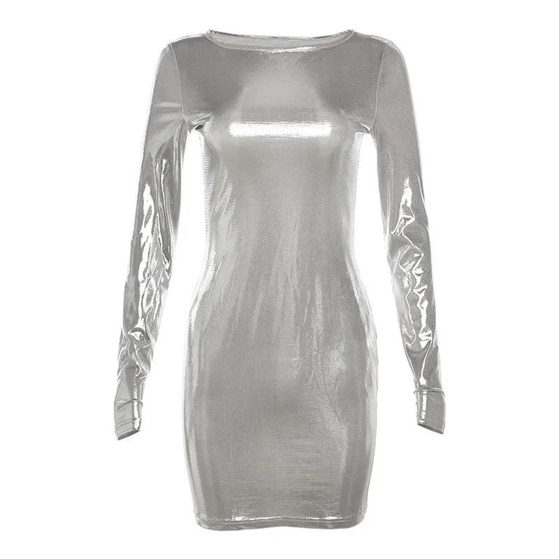 Adrenaline Rush Long-Sleeved Mini Dress